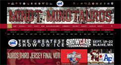 Desktop Screenshot of minotauroshockey.com